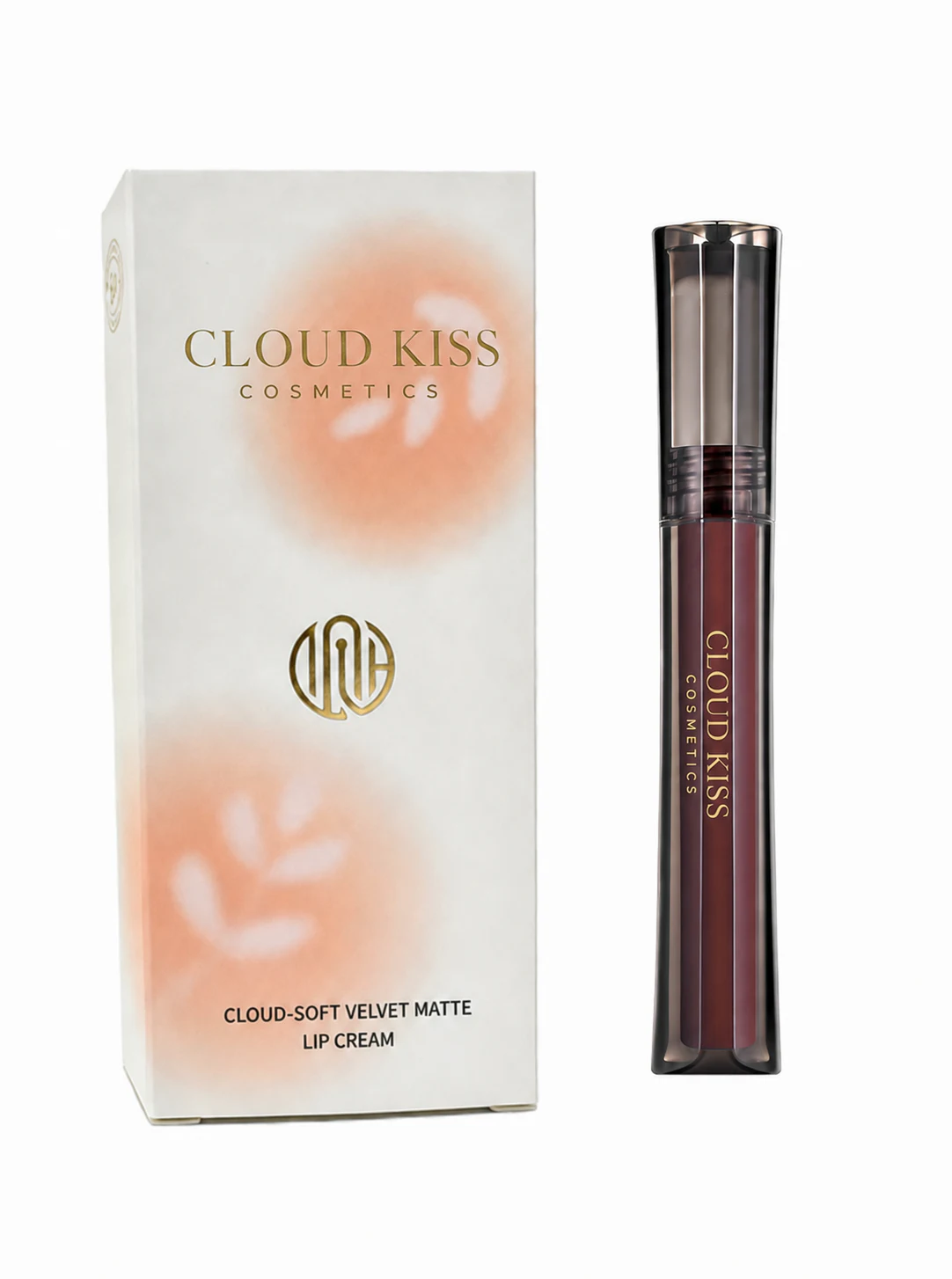 Midnight Passion lip cream and Cloud Kiss Cosmetics presentation box